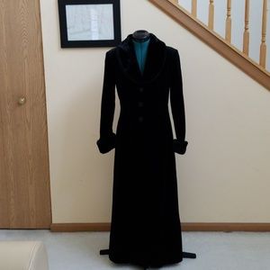 Long Velvet Jacket